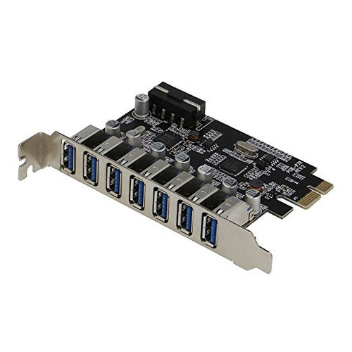 Sedna - 7 Pcie 3.0 Adaptador De Tarjeta (7 Puertos Externos)