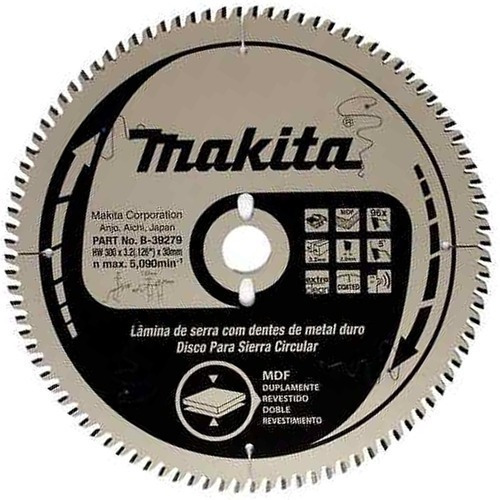 Disco De Sierra Para Melamina 12 96 D Makita B-39279