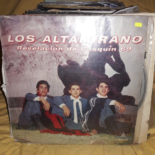 Vinilo Los Altamirano Revelacion Cosquin 69 F3