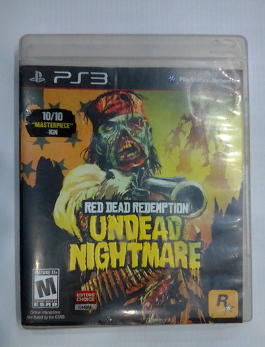 Red Dead Redemption. Undead. Ps3 Usado. Qqk. 