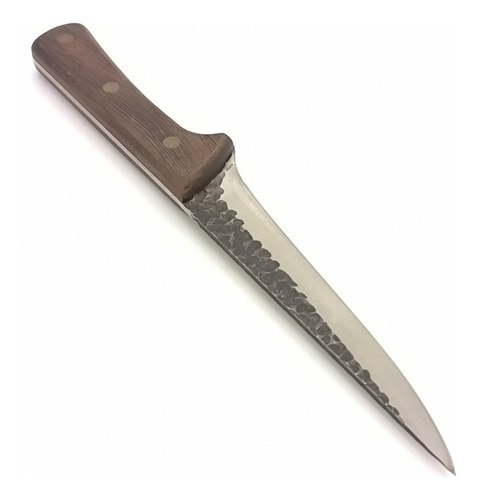 Cuchillo Carnicero Rustico Hoja Delgada Filetero Con Funda