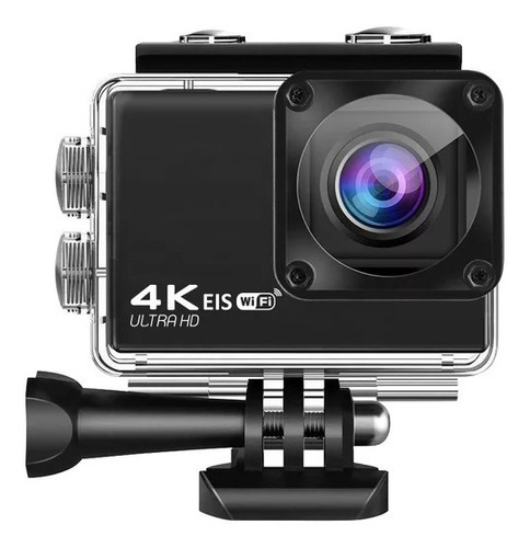 Cámara 4k Tipo Go Pro Ausek + Memoria 32gb + 2 Baterías