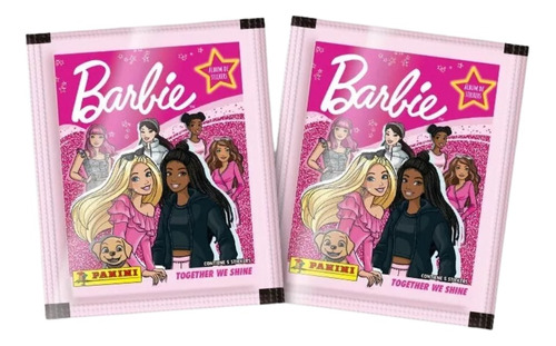 10 Sobres Álbum Barbie Juntas Brillamos 2023