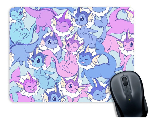 Mouse Pad De Vaporeon Patron Pokemon