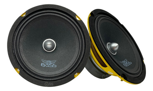 Par Medio Rango Db Bass Amarela 6.5  95w Rms