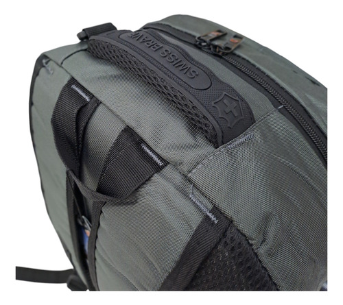 Mochila Backpack Uso Rudo Para Viaje Con Mecanismo Antirrobo Para Laptop 15.6 Pulgadas Con Usb Mochila Escolar Impermeable Deportiva Gris Oscuro