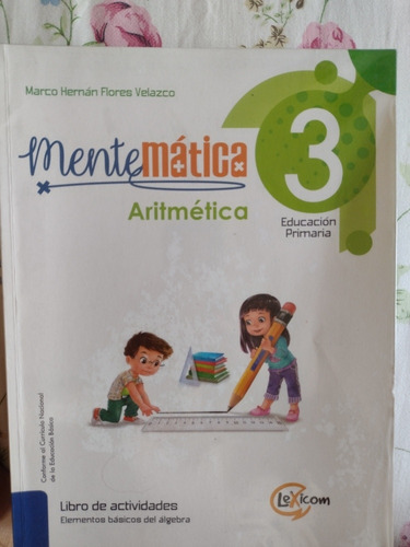 Libros Lexicom Mentematica 3ero Primaria 