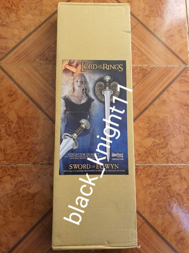 Espada De Eowyn De Rohan United Cutlery 2da Edicion Katana