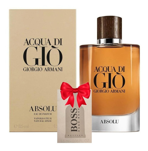 Acqua Di Gio Absolu 125ml Caballero Original + Regalo