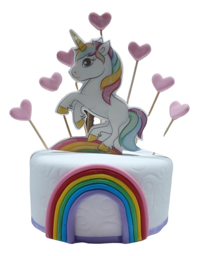 Torta Unicornio Decorada | MercadoLibre