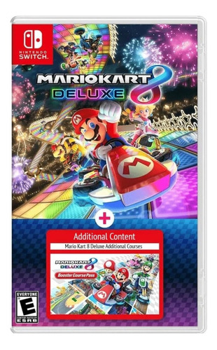 Mario Kart 8 Deluxe + Contenido Descargable Nintendo Switch
