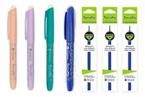 Comprar Boligrafo Roller Borrable Pizzini Borramio + 3 Repuestos Color de la tinta Azul Color del exterior Turqueza