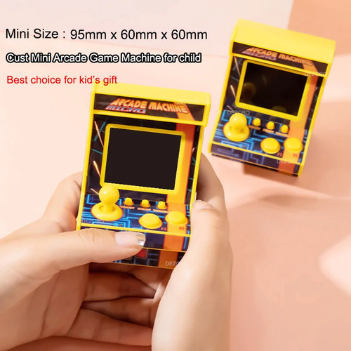 Juguete Mini Arcade Pantalla Color Retro Machine Consola