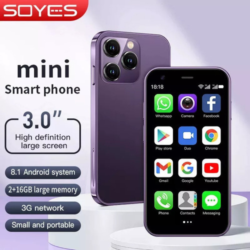 Mini Smartphone Android Ultrapequeño Para Estudiantes