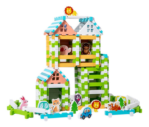 Juego De Bloques De Construcción De Madera, Desarrollo De