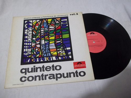 Lp Vinil - Quinteto Contrapunto Musica Folclorica Venezuela