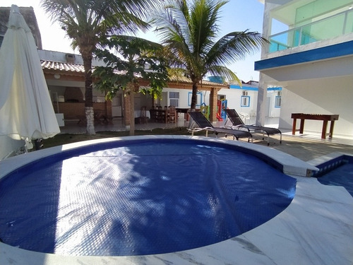 Casa Com Piscina Aquecida,spar Com Hidro Massagem Externo