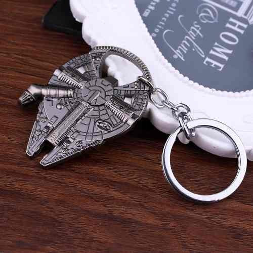 Imagen 2 de 5 de Millennium Falcon Halcón Star Wars Llavero Destapador