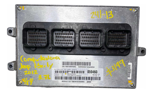 Computadora Jeep Liberty 3.7l 2012 4x4 P68103707ad