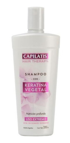 Shampoo Capilatis Keratina Vegetal 350 Ml