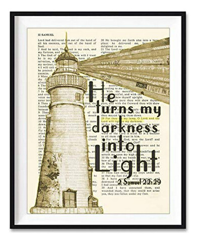 Convierte Mi Oscuridad En Luz - 2 Samuel 22:29 Christian Unf