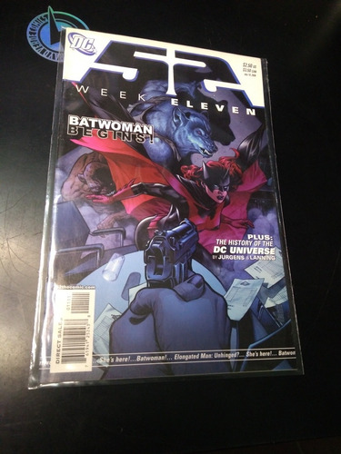 52 Week #11 1er Aparición Batwoman (kate Kane) Dc Comics Ing