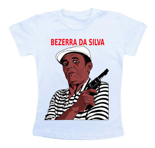 Bezerra Da Silva - Camisa Personalizada 100% Algodão