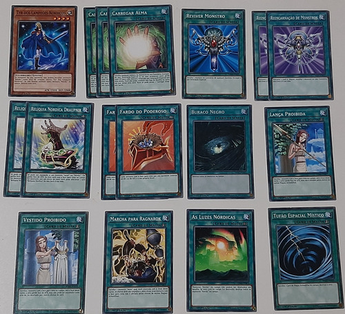 Cartas De Yu-gi-oh Deck De Heróis Lendários - Aesir Nórdicos (Usado)