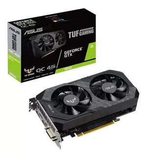 Tarjeta de video Nvidia Asus TUF Gaming GeForce GTX 16 Series GTX 1650 TUF-GTX1650-O4GD6-P-GAMING OC Edition 4GB