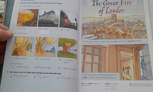 The Great Fire Of London De Janet Hardy Gouls - Oxford A1 (Usado)