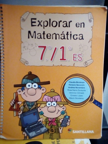 Explorar En Matemática 7° De Santillana