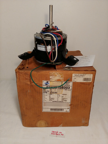 A.o. Smith F48l40a50 Blower Motor 1/4hp 1075rpm 3spd 115 Cch