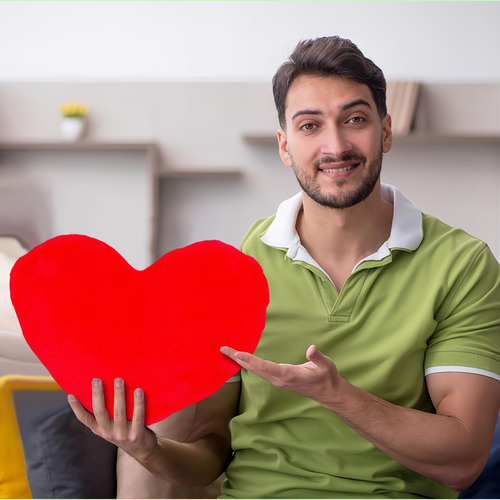 Almohada De Lanzamiento En De Corazón Almohada De Corazón De