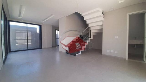 Imagem 5 de 14 de Sobrado Em Condomínio 03 Quartos Um Com Suíte E Varanda Alto