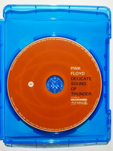 Pink Floyd Delicate Sound Of Thunder Bluray 2020