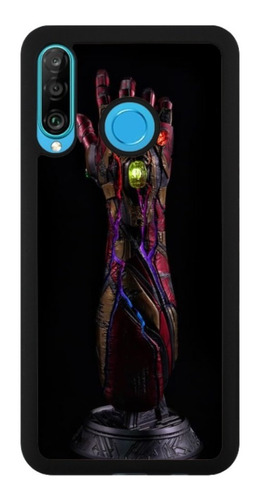 Funda Protector Para Huawei Iron Man Brazo Gemas Superheroe