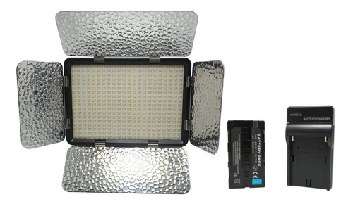 Luz Led 396 As Para Camara Con Bateria Y Cargador