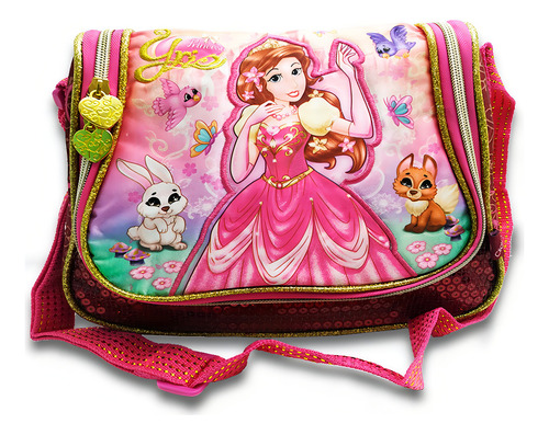 Lancheira Térmica Escolar Princesa Infantil Marsala
