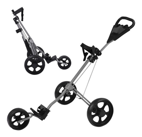 Qianglin Vehiculo Golf Carrito Plegable Ligero 3 Rueda