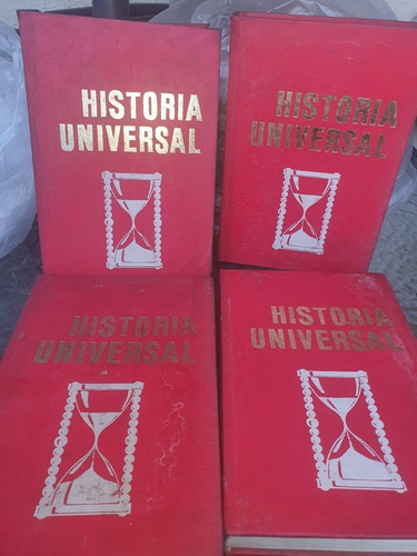 Lote 4 Libros Historia Universal. Ch. Seignobos.tomo 1,6,7y8