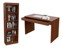 Comprar Combo Escritorio Y Biblioteca De Estantes Melamina Moderna