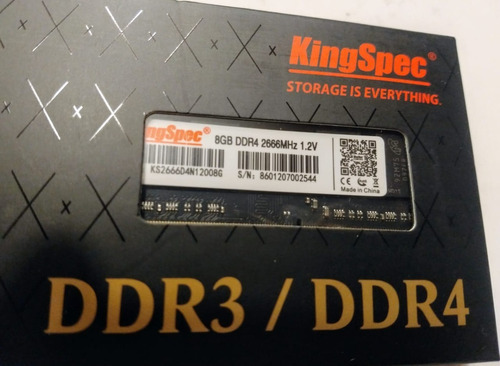 Memoria  Kingspec 8gb Ddr4 2666 Mhz  1.2v 