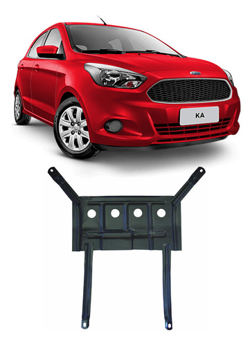 Protetor De Carter Ford Ka 2014 A 2021 Peito De Aço Motor