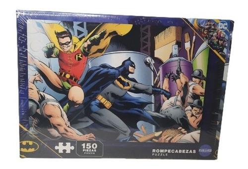 Rompecabezas Puzzle Batman Y Robin 150 Piezas - Vulcanita