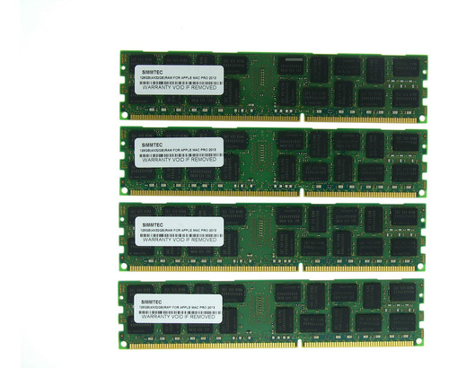 Kit Actualizacion Memoria Ram Para Mac Pro Gb Modulo Mhz Ecc