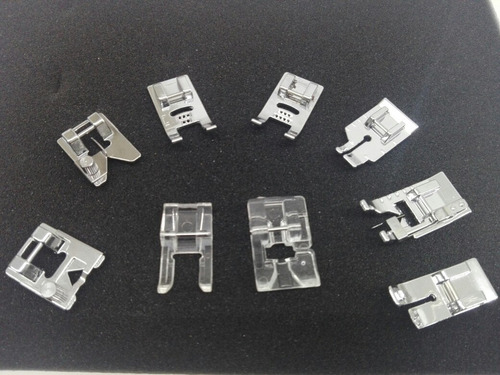 Set Kit De 32 Pie Prensatelas Caja Plastica Janome, Brother