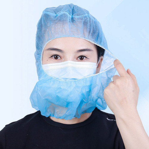 Capucha Esclavina O Balaclava Desechable Por 100pcs
