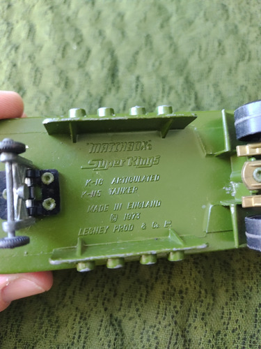 Camión Ford Lts Matchbox Super King K 18/115 Tanker Verde (Usado)