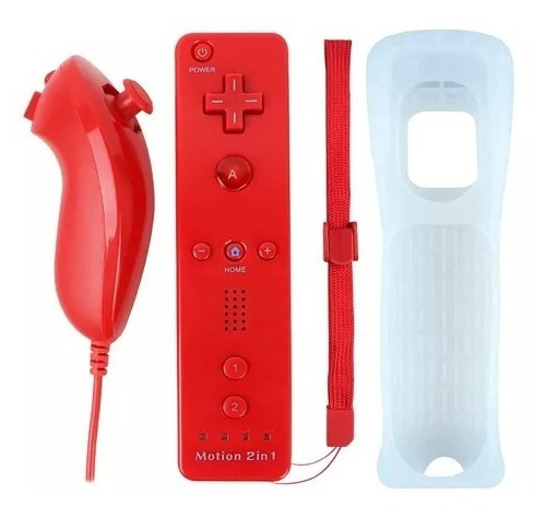 Joystick Control Para Wii Wiimote Mando + Controlador Nun