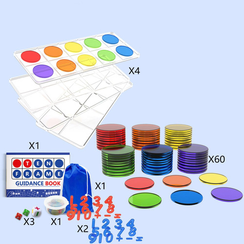 Juego De Diez Marcos, Marco Y Contadores, Conjunto Avanzado